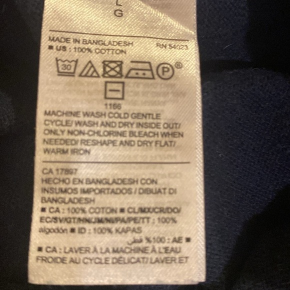 Old Navy Cotton Blue Sweater - Picture 5 of 5